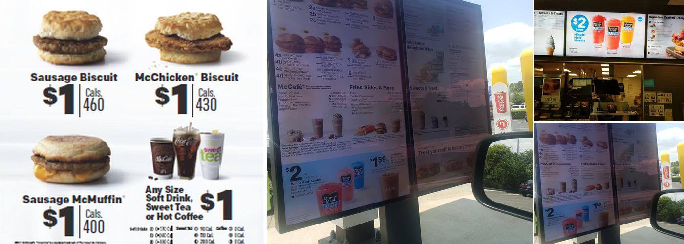 McDonald's Menu