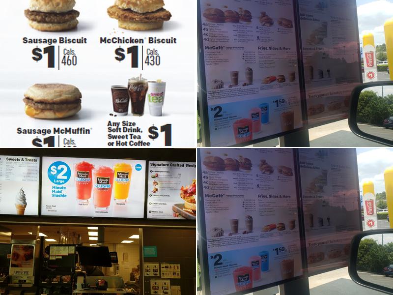 McDonald's Menu