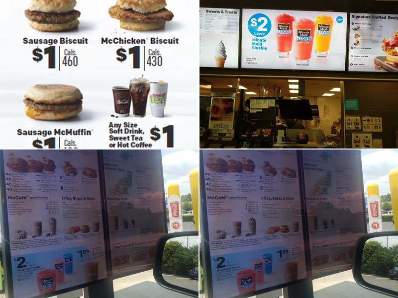 McDonald's Menu