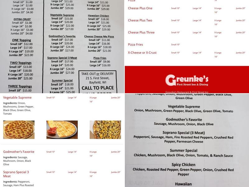 Sgt. Pepperoni​'s Menu