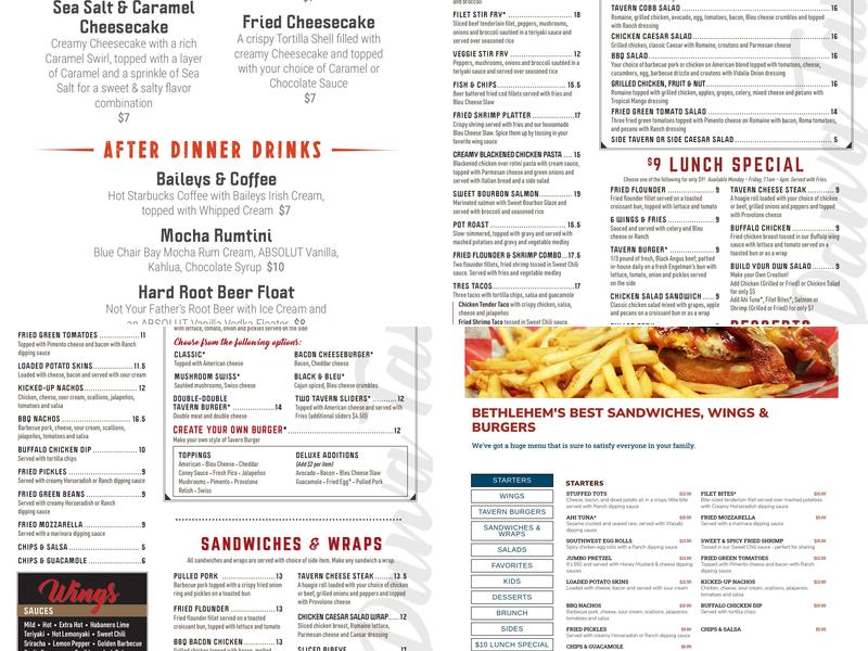 Top Dawg Tavern - Bethlehem, GA Menu