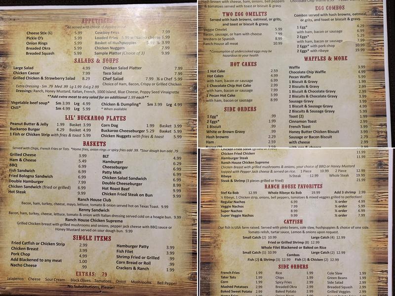Stateline Bar And Grill Menu