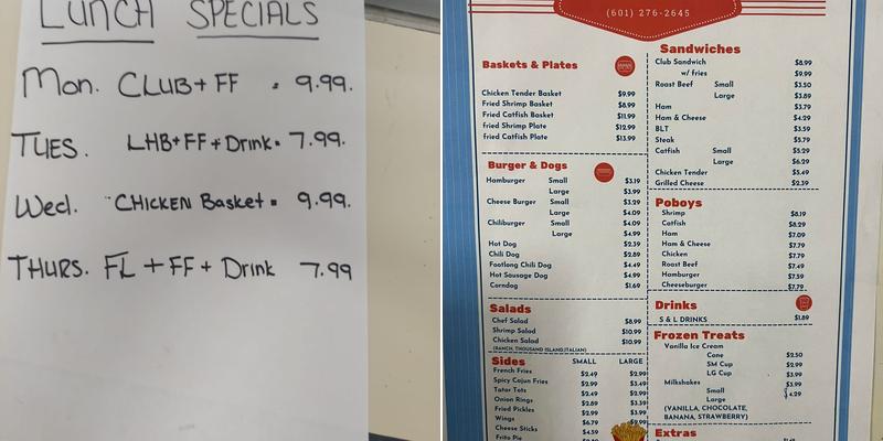 Star Drive In Menu