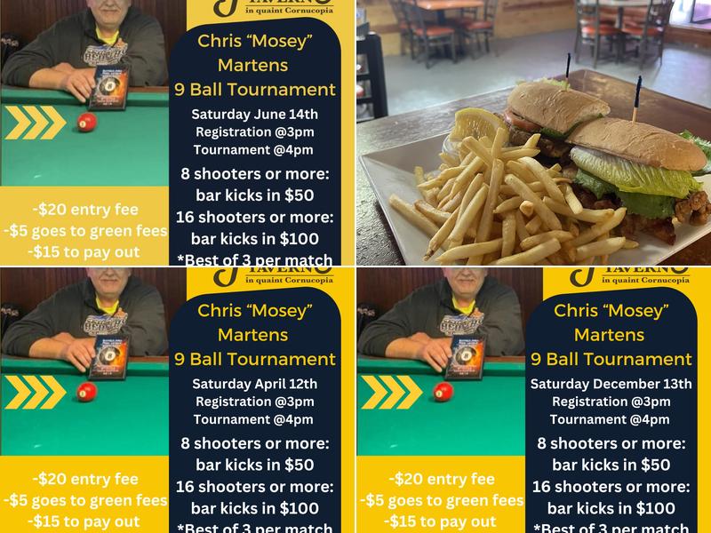 Poncho's Tavern Menu