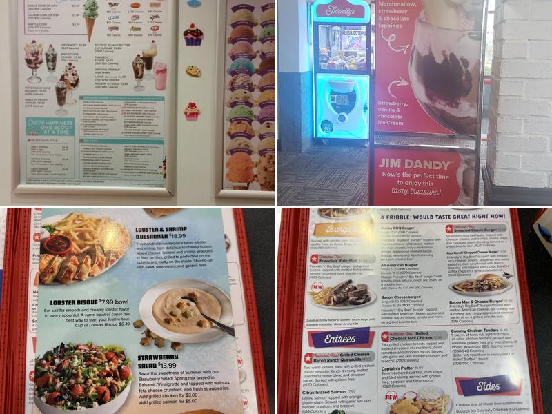 Friendly's Menu