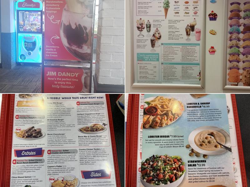 Friendly's Menu