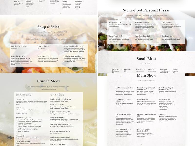 Red Red Wine Bar + Bistro Menu