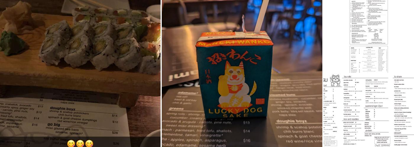 Tsunami Menu