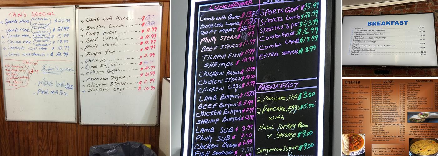 Ashur Restaurant Menu