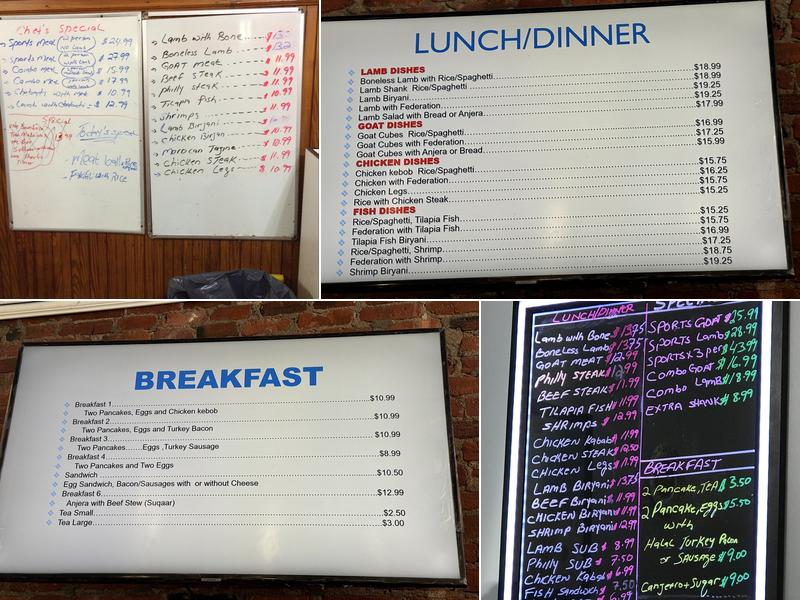 Ashur Restaurant Menu