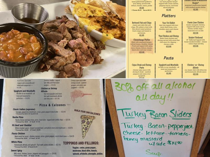 Isabella's Menu