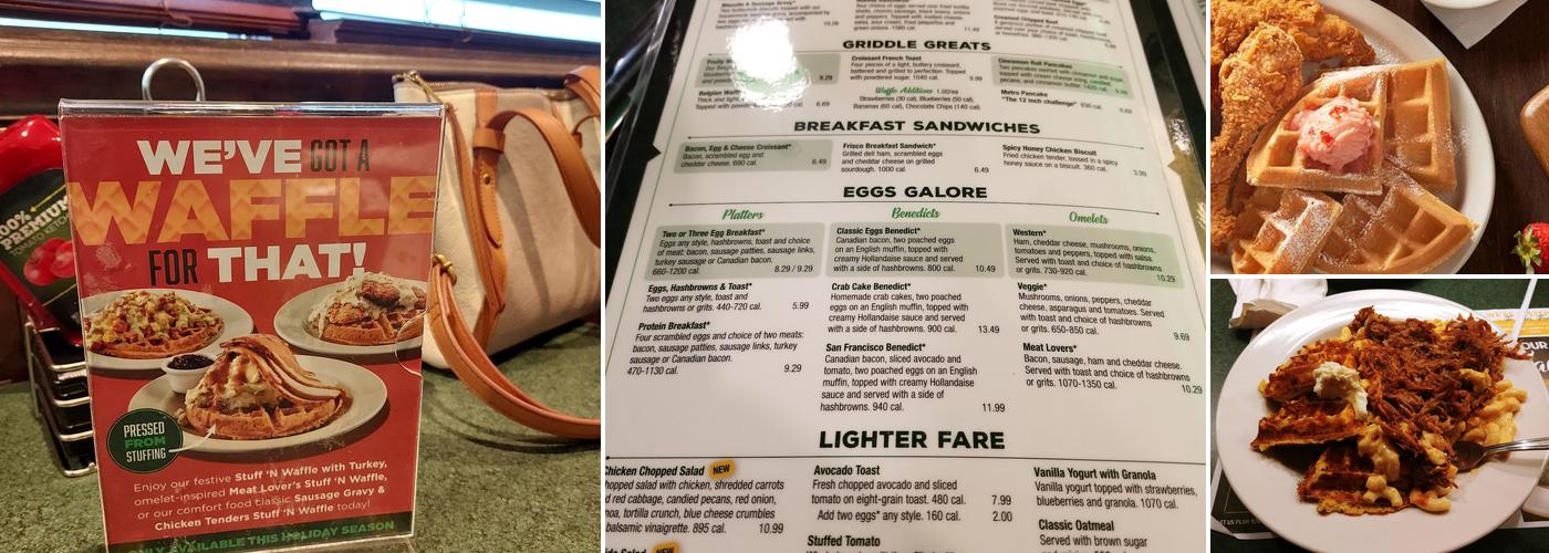 Metro Diner Menu