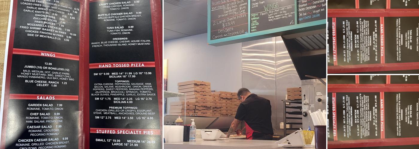 Ruffino's Pizza & Pasta Menu