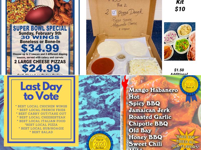 Marcello's Pizza Menu