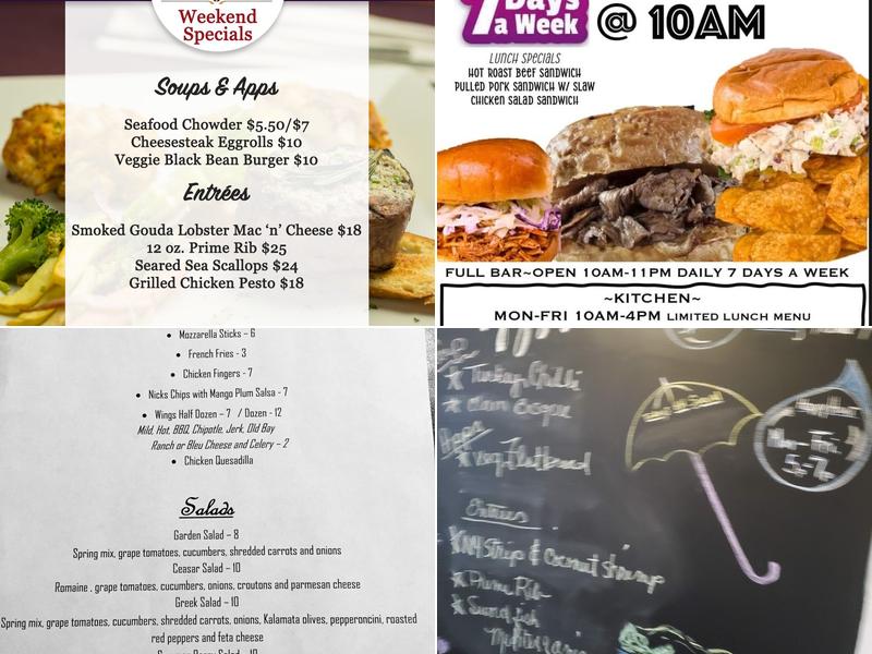 Marietta Tavern On Market Menu