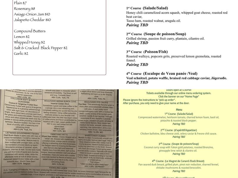 Bully's Restaurant & Pub Menu