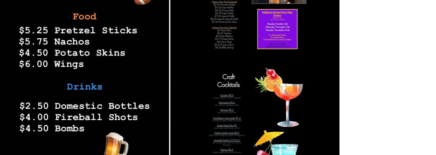 Johanssons Catering Menu