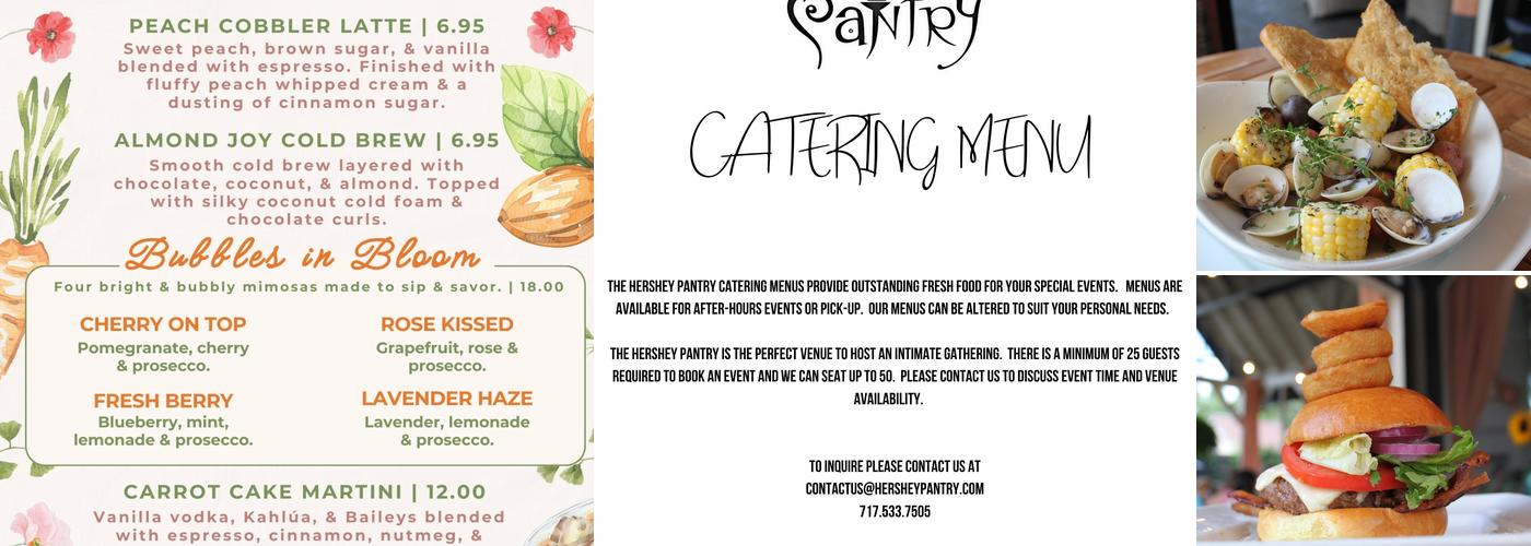 The Hershey Pantry Menu