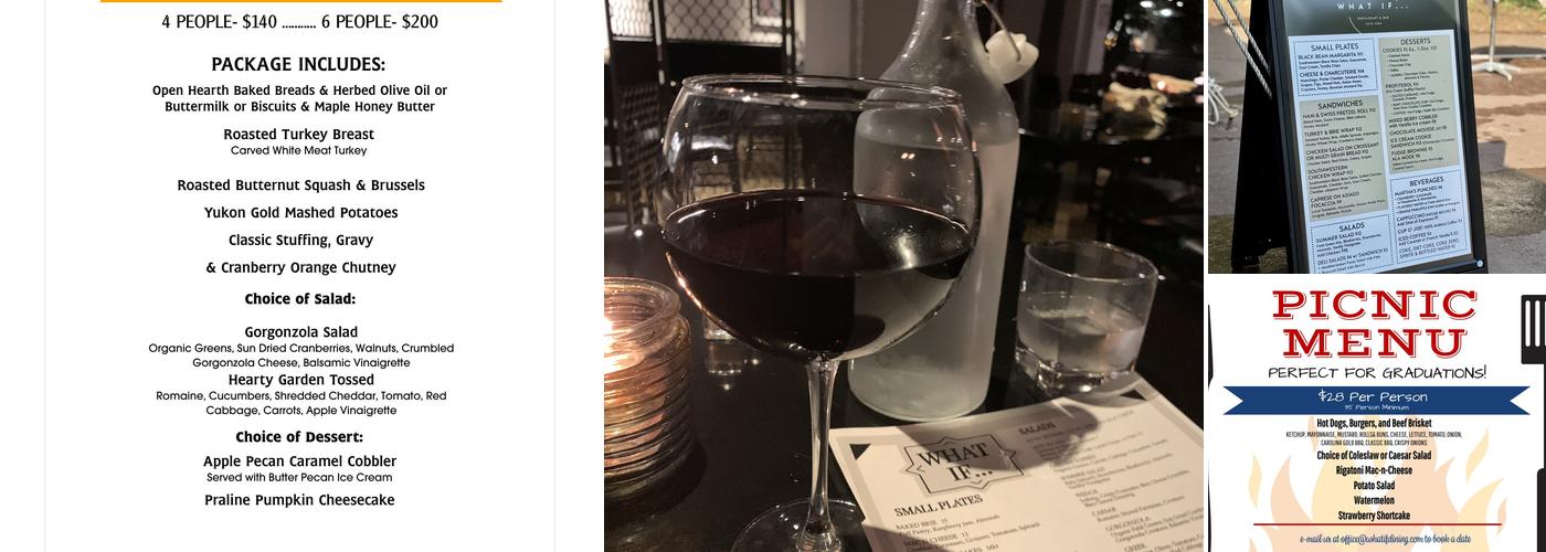 What If... of Hershey Menu