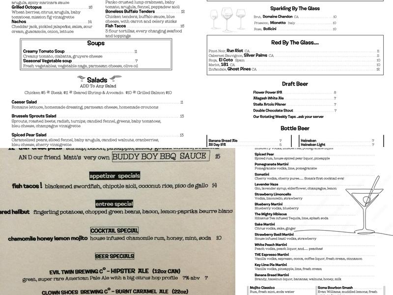 Soma Menu