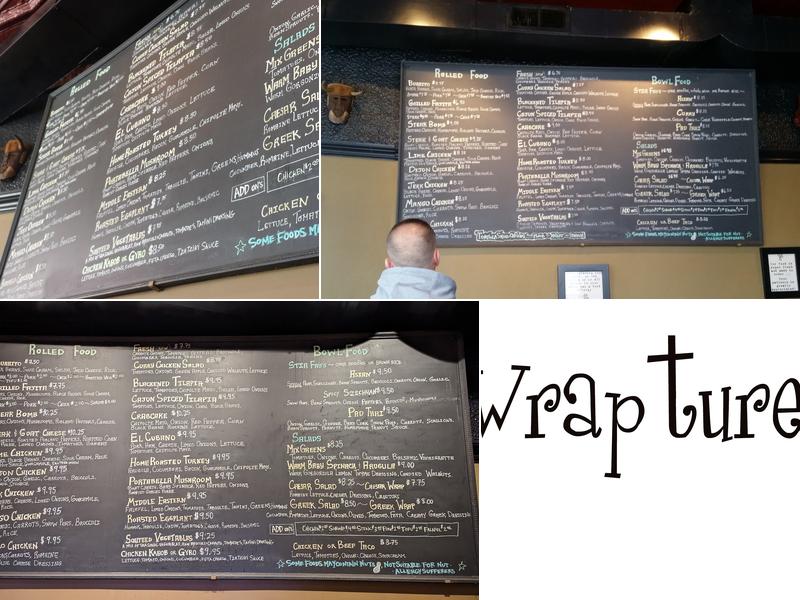 Wrapture Menu