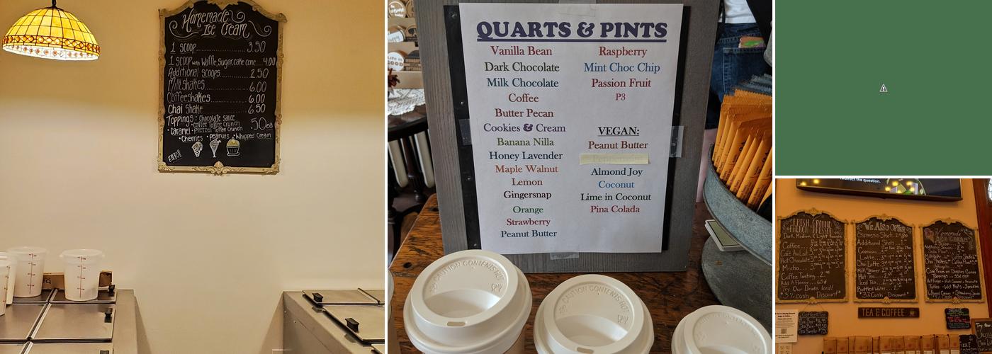 The Village Coffee & Cream Menu