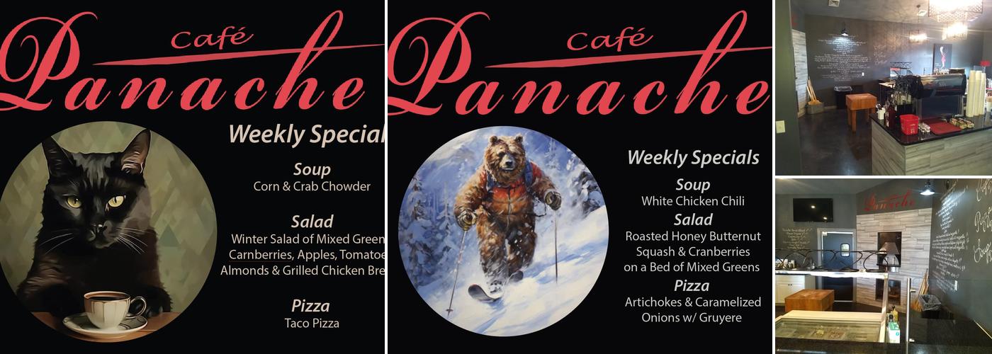 Cafe Panache Menu