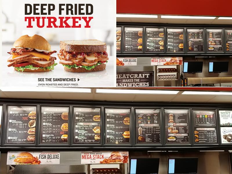 Arby's Menu