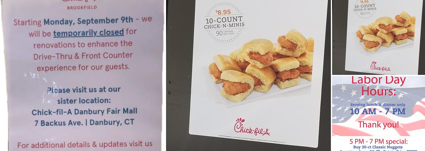 Chick-fil-A Menu