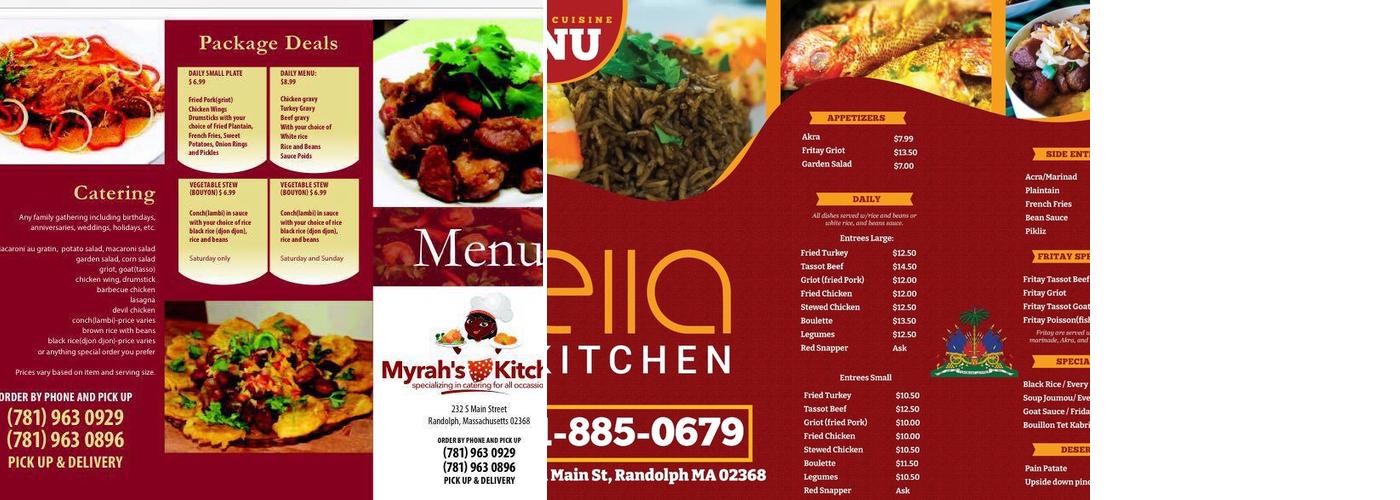 Ella's Kitchen Menu