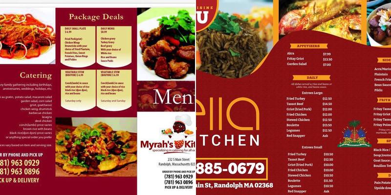 Ella's Kitchen Menu