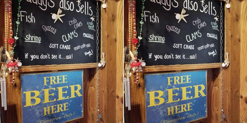 Paddy's Seafood Menu