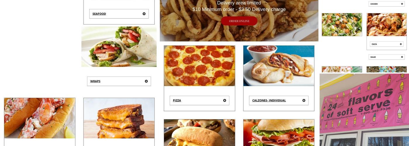 Celebrity Pizza Menu