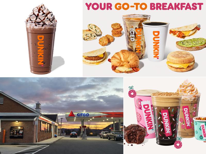 Dunkin' Gas Station, 177 Federal Rd, Brookfield