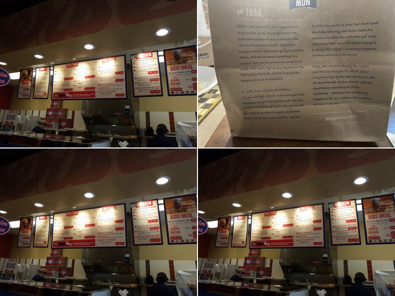 Jersey Mike's Subs Menu