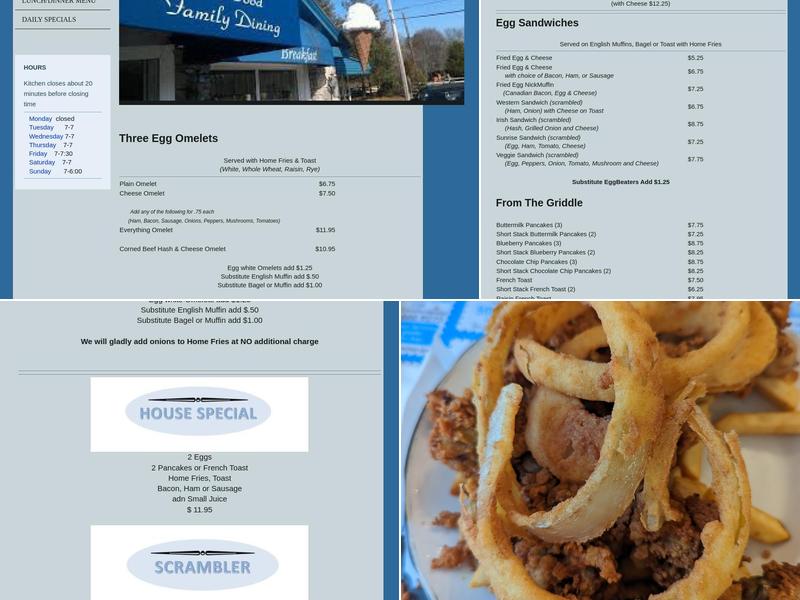 Nicky's Menu