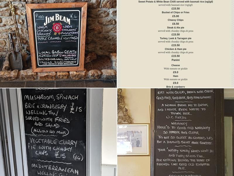Hare & Hounds Inn Menu