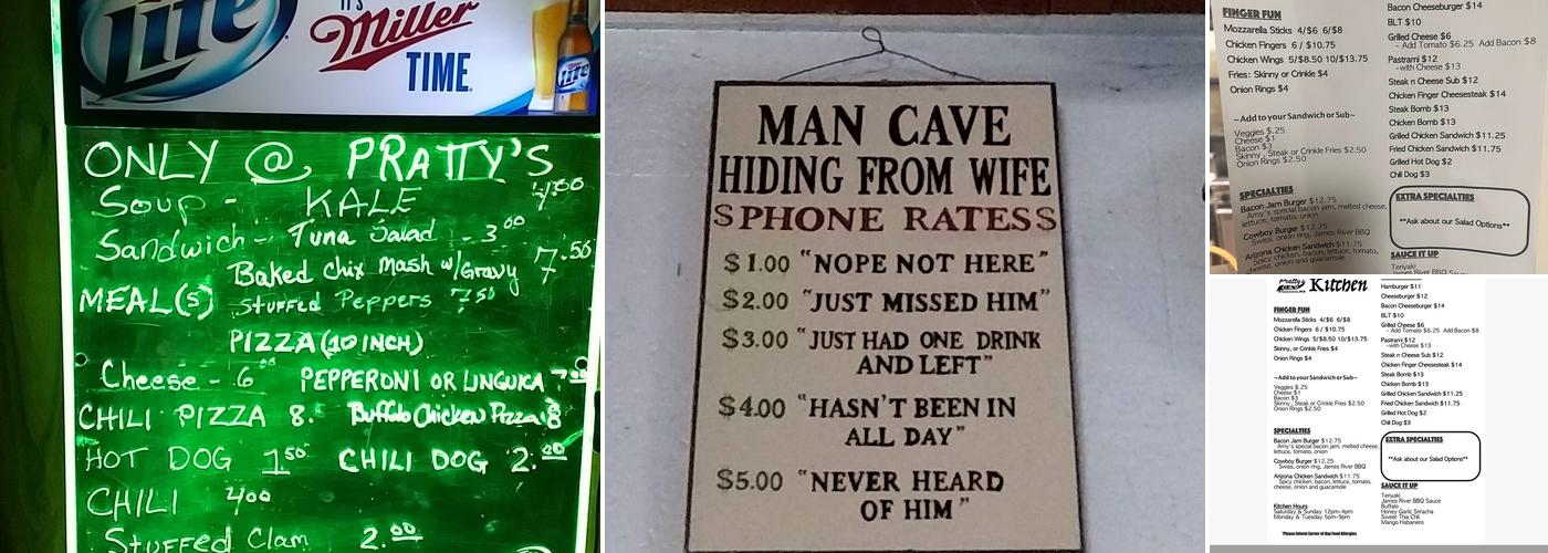 Pratty's CAV Menu
