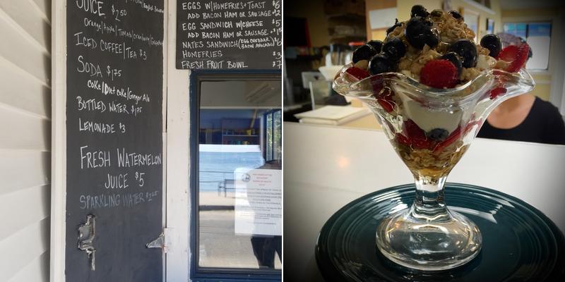 Nate's at Front Beach Menu