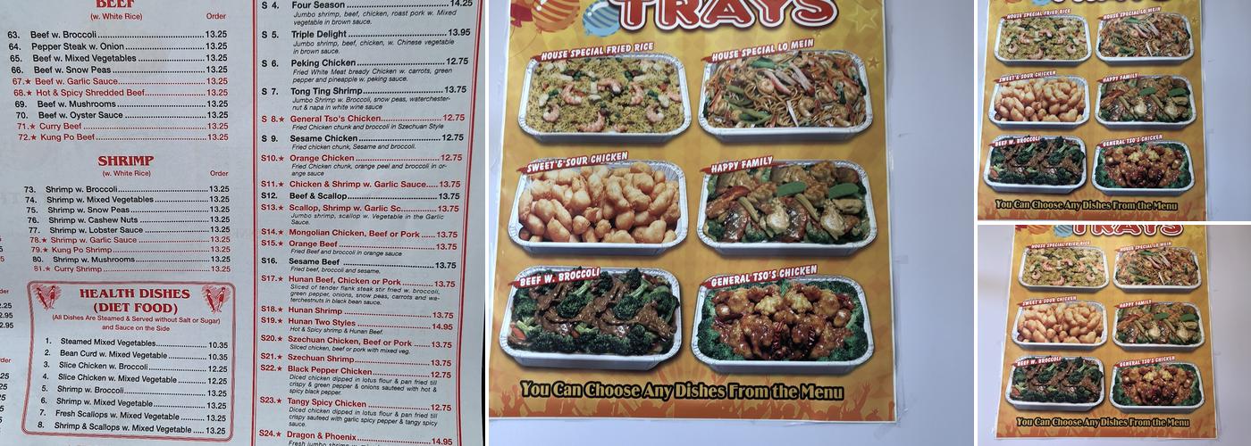 Mr. Chen's Kitchen Menu