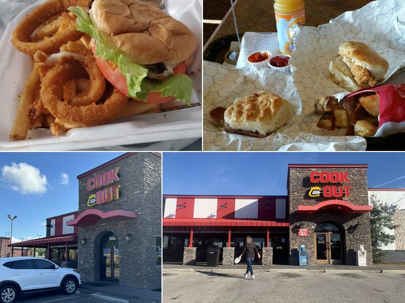 Cook Out 7406 Hacks Cross Rd, Olive Branch