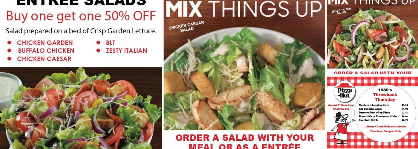 Pizza Hut Menu