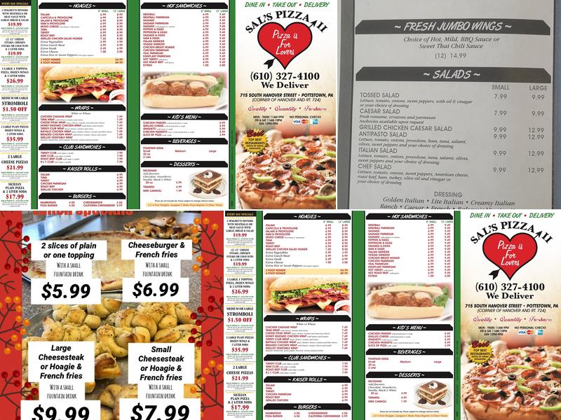 Francesco’s Grill & Jerry’s Chicken Menu