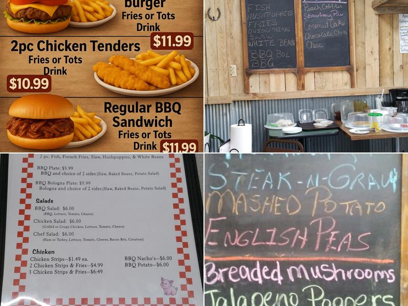 Ms. Mac’s BBQ, Grill, Pizza & Ice Cream Menu