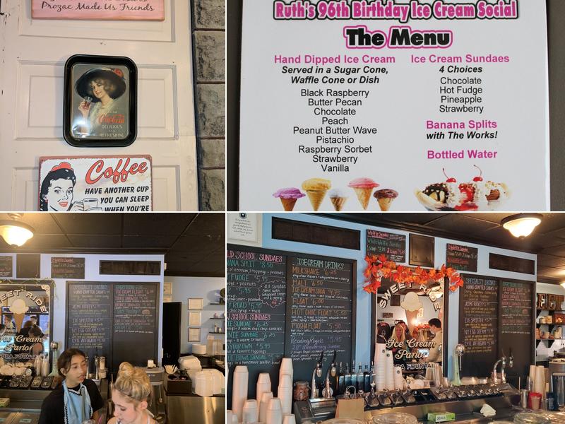 Sweet Ride Ice Cream Menu