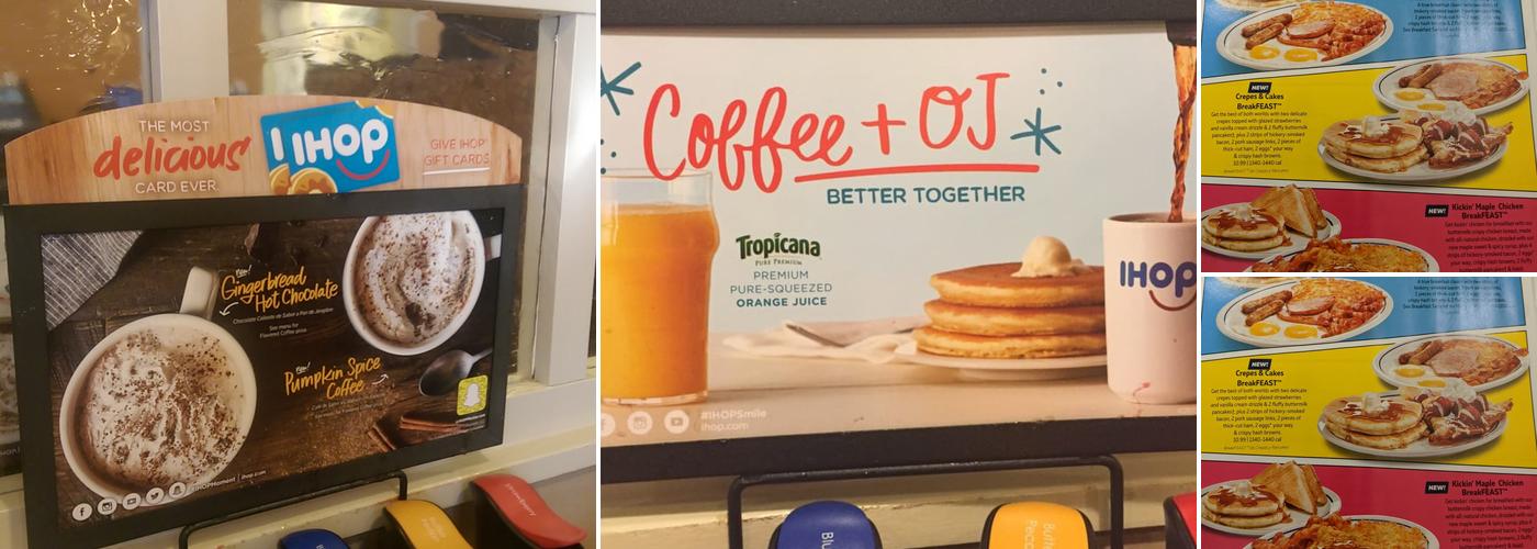 IHOP Menu