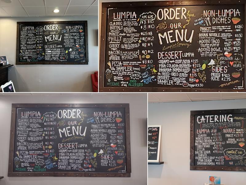 Lumpia & Company Menu