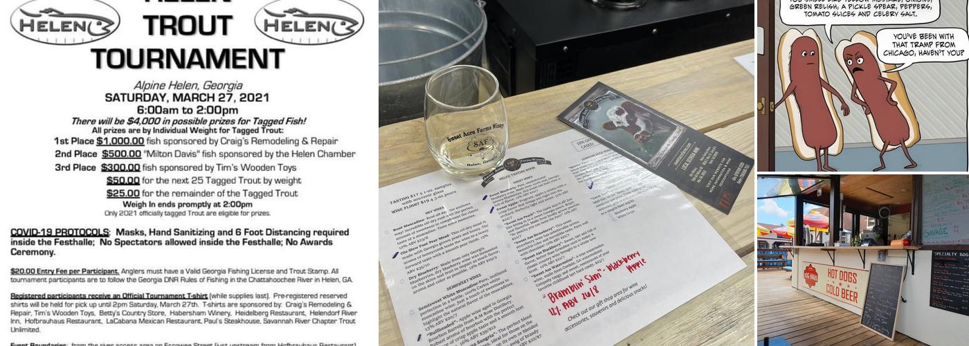 Chattahoochee Dog Haus Menu