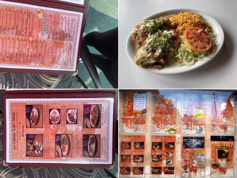 La Cabana Express Menu