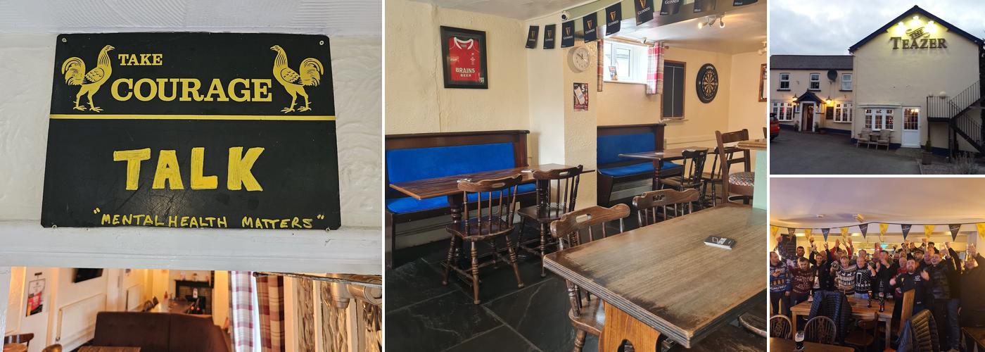 The Teazer village pub lou & Gav